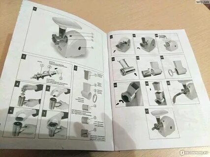 Сборка мясорубки аксион