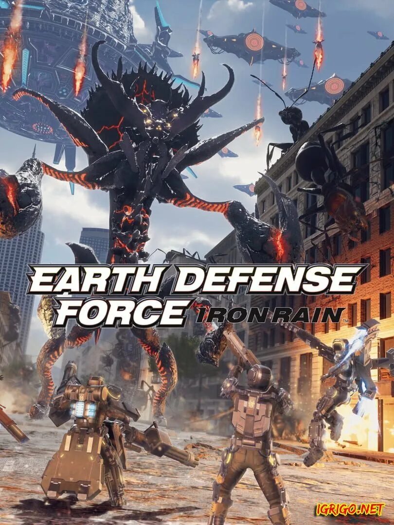 Earth Defense Force. Силы обороны земли: Железный дождь. EDF Iron Rain. Earth Defense Force: Iron Rain обложка. Iron rain