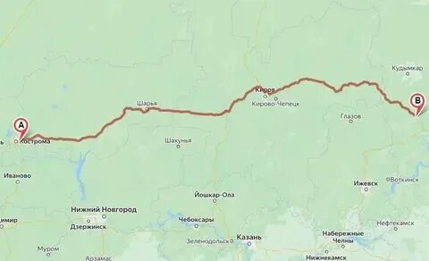 Ярославль киров расстояние в км на машине. Ярославль киров расстояние в км на машине