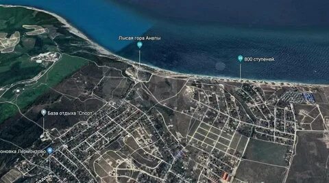 Супсех краснодарский на карте