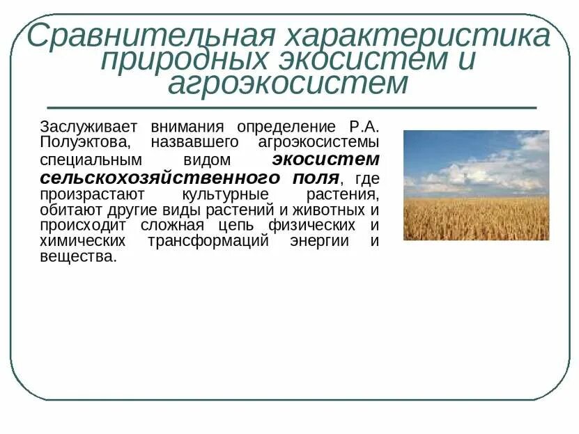 В 2 в естественной экосистеме. Экосистема поля презентация. В 2 в естественной экосистеме. Источники энергии биогеоценоза и агроценоза. Природные биогеоценозы и агроценозы.