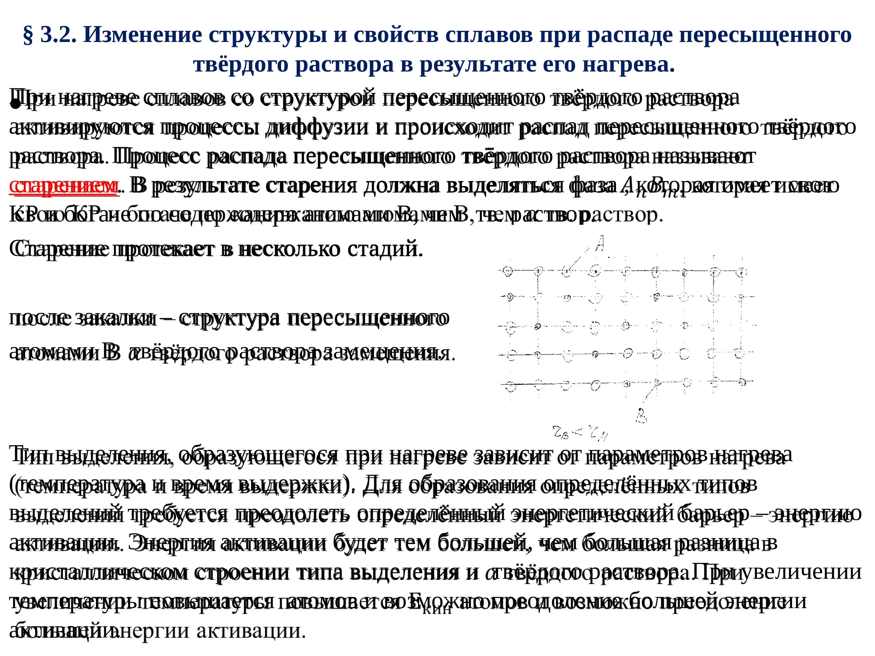 Структура распада твердого раствора. Распад пересыщенных твердых растворов. Распад пересыщенного твердого раствора при старении. Пересыщенный твердый раствор. Растворы распад