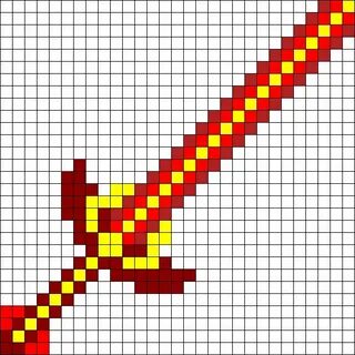Стрела по клеточкам