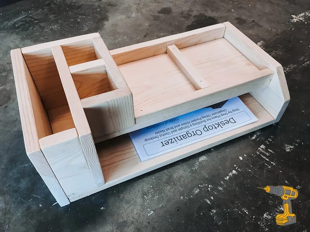 Easy desktop organizer