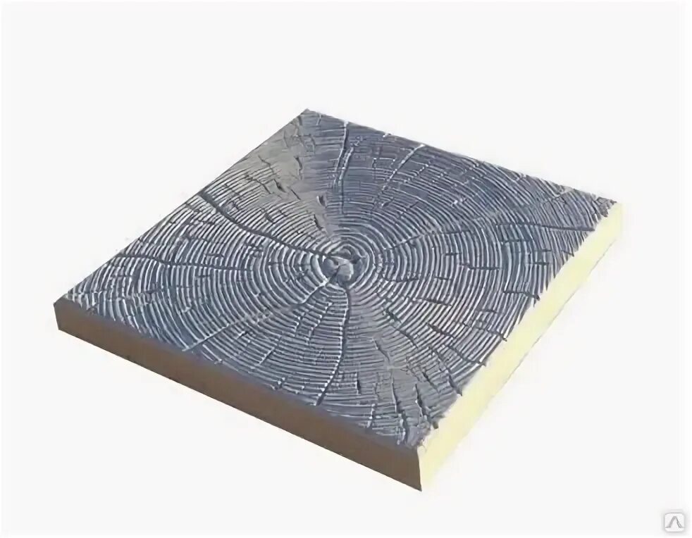 плитка пенек тротуарная d500. плитка трот. "срез" коричн 30*30см. плитка срез. плитка срез дерева.