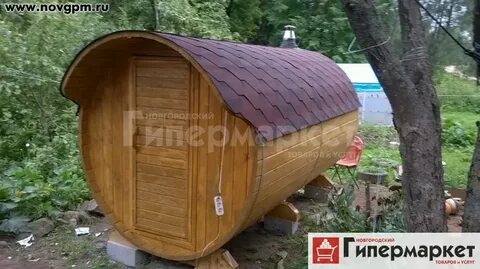 Баня бочка новгород