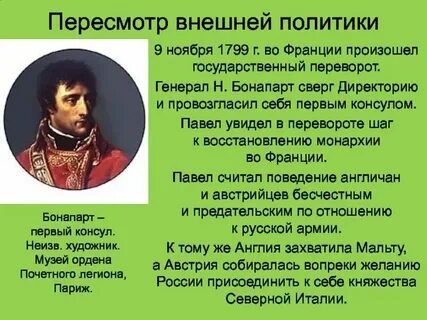 Приход к власти наполеона бонапарта во франции