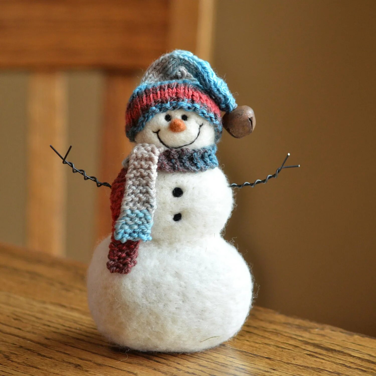 Поделка снеговик. Elena_Vavilina Снеговик. Новогодняя поделка Снеговик. Снеговички своими руками.