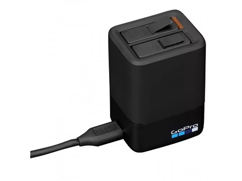 Зарядное устройство GOPRO ASDBC-001. Зарядник для GOPRO Hero 7. GOPRO Dual Battery Charger. GOPRO AADBD-001-eu (Black).