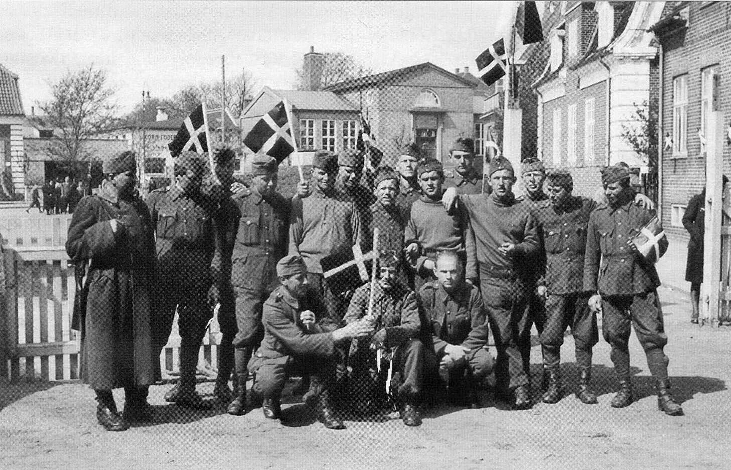 Армия Дании во второй мировой войне. Освобождение Дании 1945. Апрель 1940 год