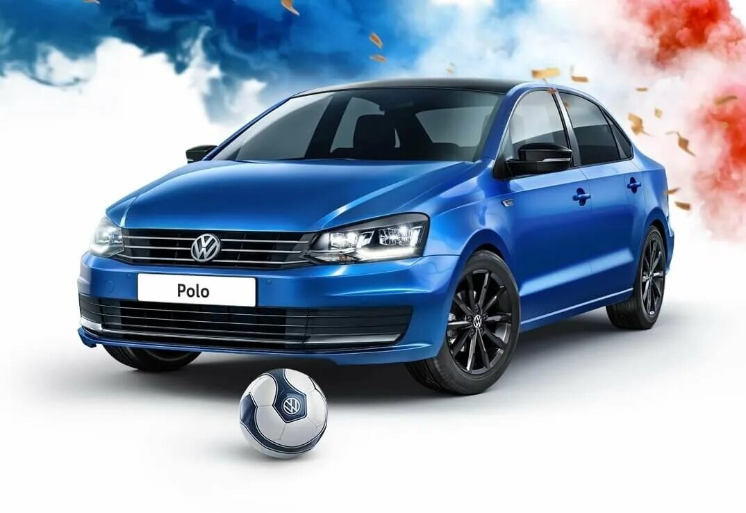 Купить фольксваген поло у официального дилера. Фольксваген поло Football Edition. VW Polo sedan 2018. Volkswagen Polo Football Edition 2019. Volkswagen Polo новый.