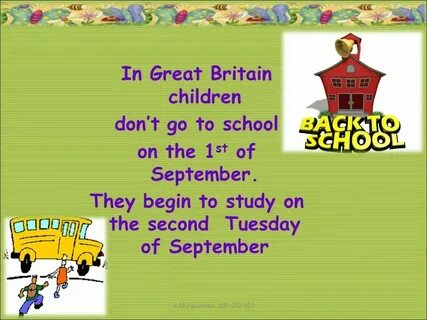 September the second