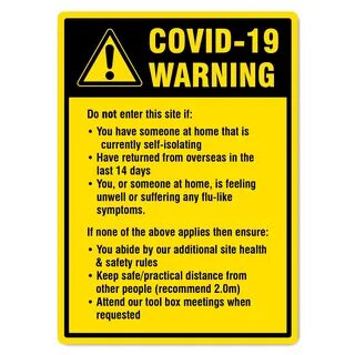 Warning 19
