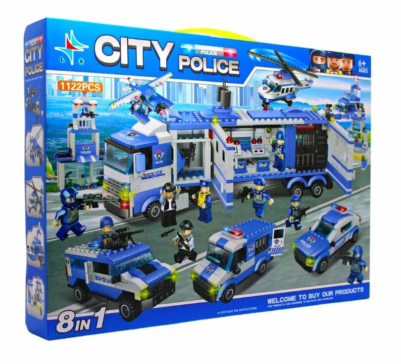 Lxa328, lx. Лего полицейский swat police. City police 8 в 1. ��конструктор city "воздушная полиция. City police 8 в 1.