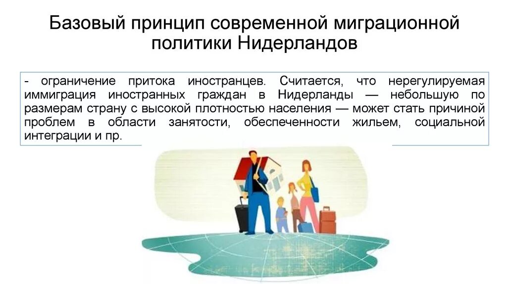 Основные направления миграционной политики россии