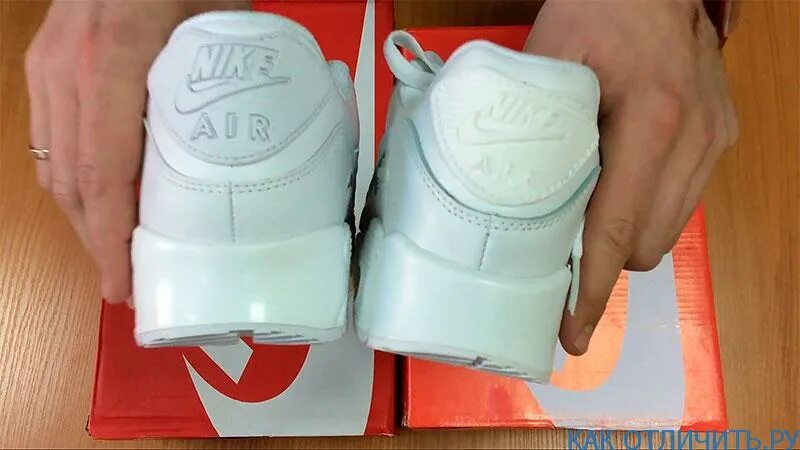Nike air как отличить подделку от оригинала