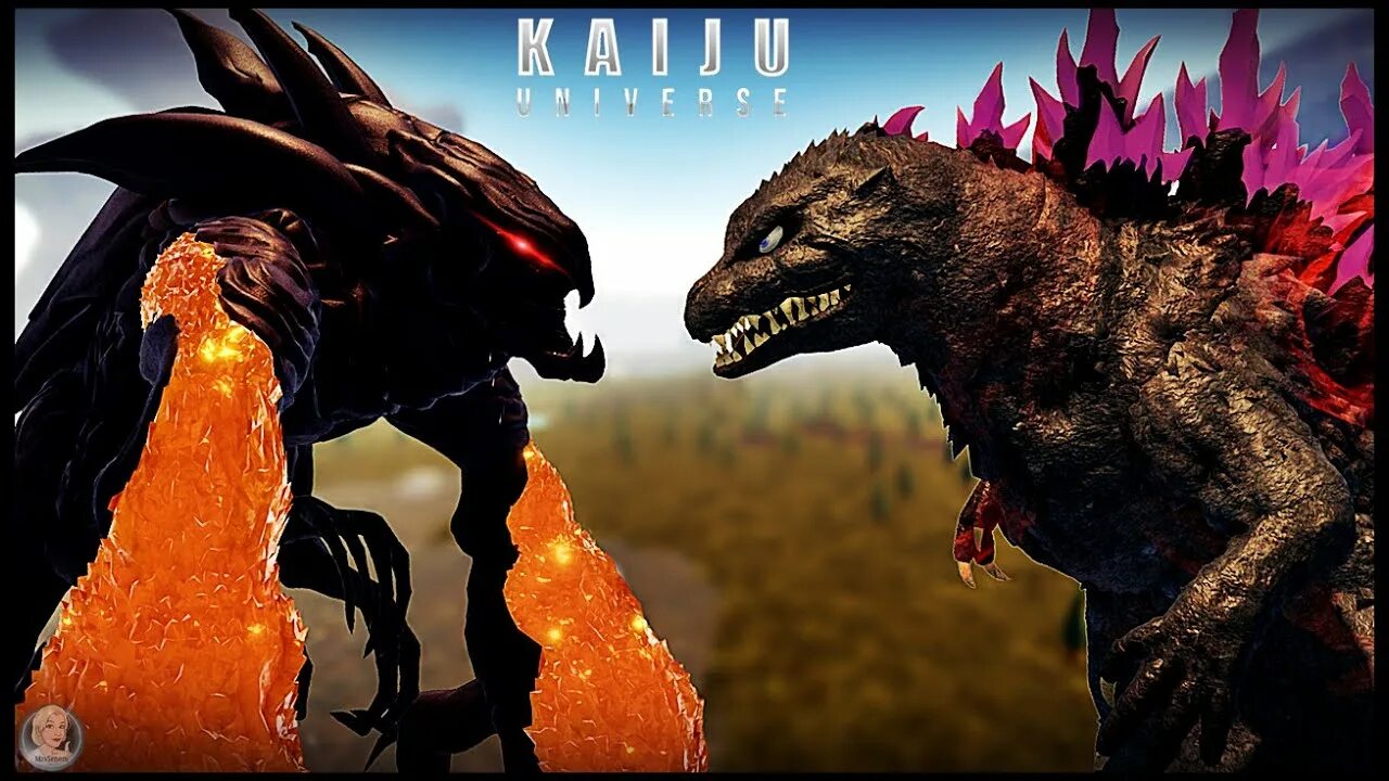 Кайдзю Годзилла Вселенная. Тремо Годзилла Kaiju Universe. Godzilla 2000 vs Muto. Годзилла против титанов