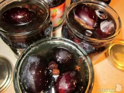 Слива маринованная без косточки на зиму