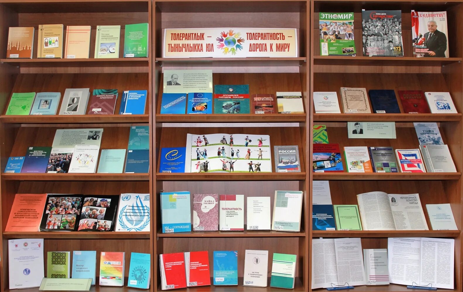 Книжная выставка к дню толерантности в библиотеке. Выставка книжная добро спасает мир. Толерантность выставка. Книжная выставка толерантность дорога к миру. Книжная выставка 20 ноября всемирный.