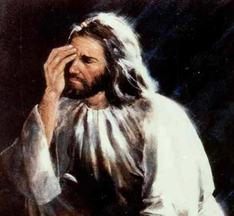 Образ христа в небе. Бородатый хесус. Джизус art. Иисус из южного парка. Бог удивлен.