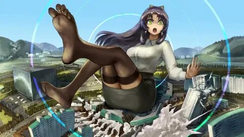 Giantess fart