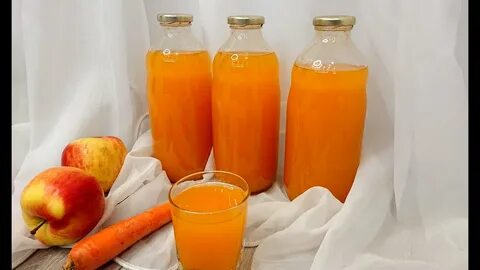 Тыквенный сок с морковкой на зиму
