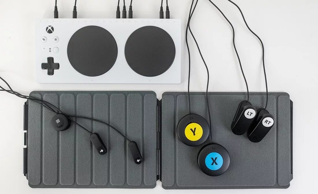 Adaptive game. Logitech g adaptive gaming kit. набор для гейминга. адаптационный игровой набор.