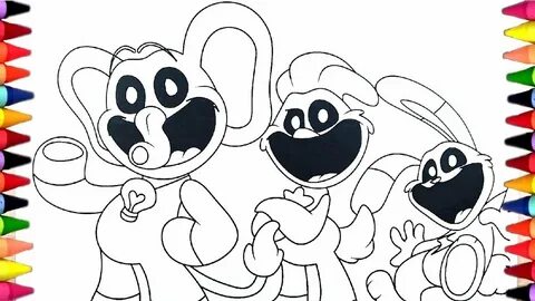 Smiling critters распечатать