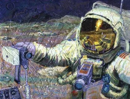 Вокруг космонавты