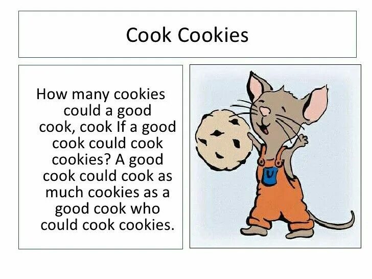 How many cookies. Скороговорка how many cookies. Cook cookies скороговорка. How many cookies could a good Cook Cook скороговорка. Tongue Twister how many cookies.