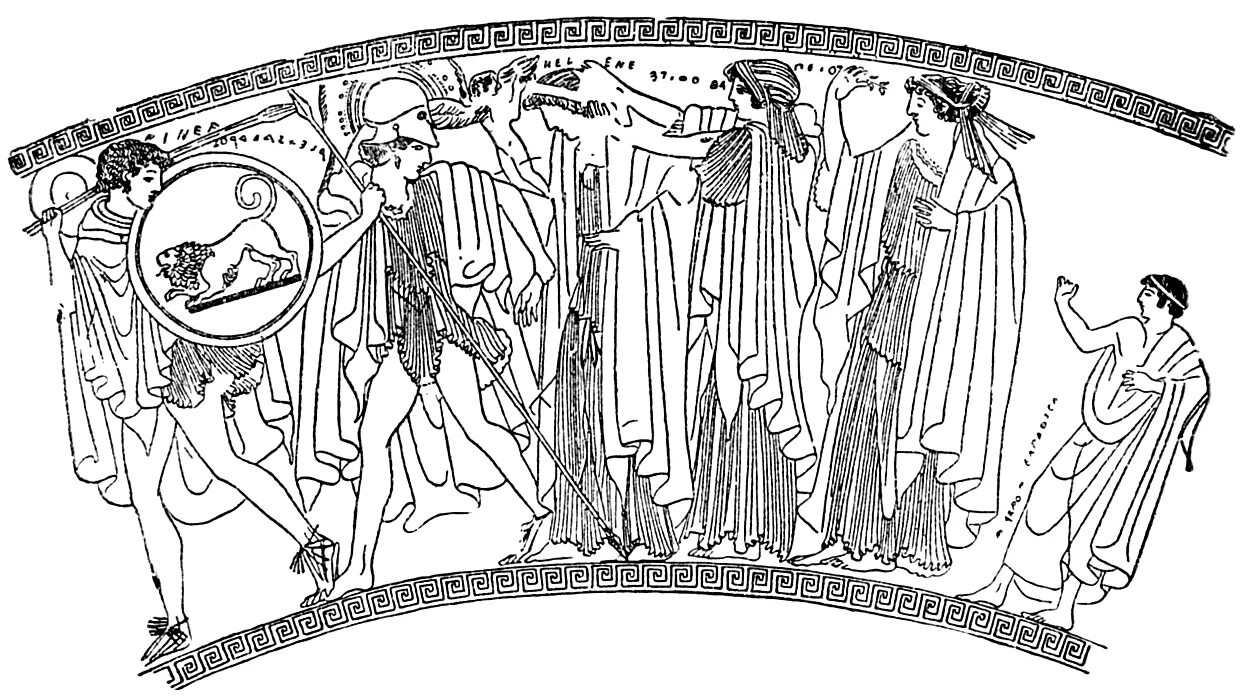 Древняя греция иллюстрации 5