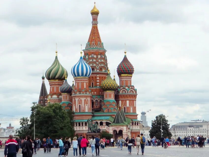 Red square is the most visited