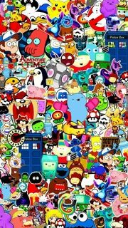 Colorful characters