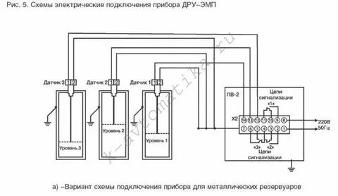 Датчик росы схема