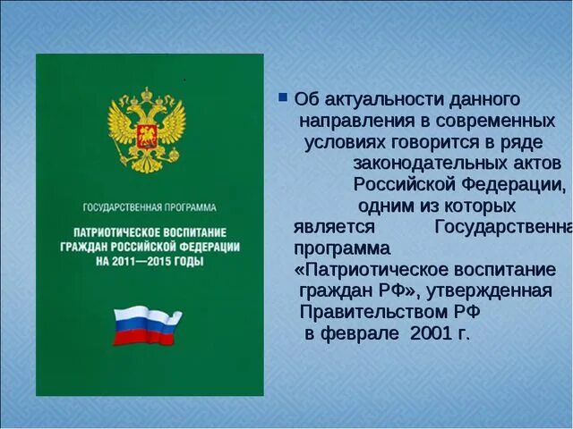 Проекта патриотическое воспитание граждан рф. Патриотическое воспитание граждан Российской Федерации. Патриотическое воспитание граждан РФ. Федеральный проект патриотическое воспитание граждан РФ. Гос программа патриотическое воспитание граждан РФ.