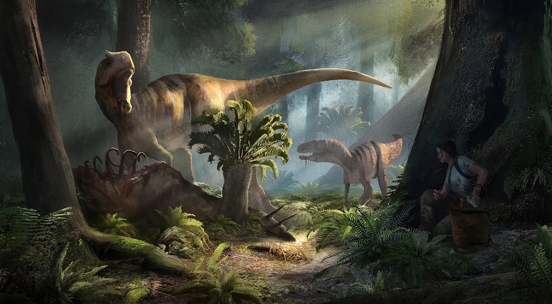 The lost world spotlight. Затерянный мир фильм 1992. Затерянный мир сериал рэйчел блэйкли. Затерянный мир эдуард мэлоун. Динозавры арт.