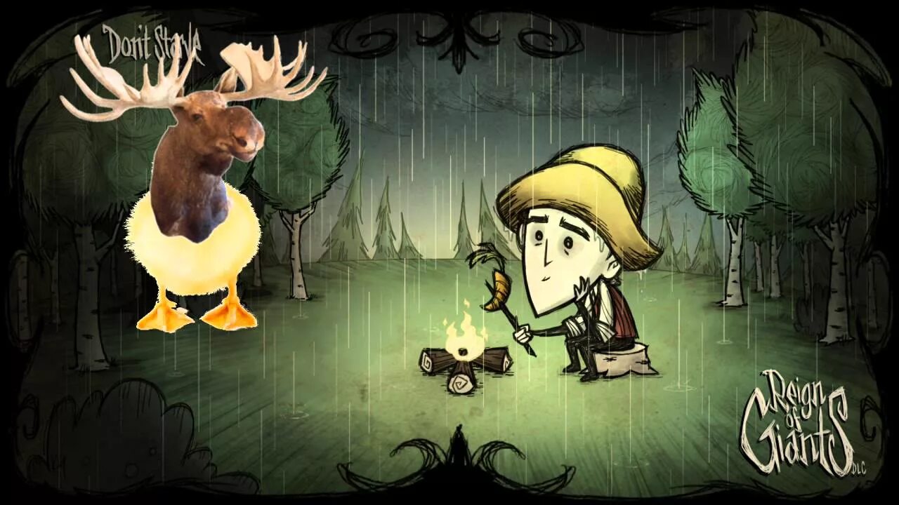 Don t starve reign of giants. Don&#039;t starve утка лось. лось гусь в don&#039;t starve. гусь олень донт старв. лось донт старв.