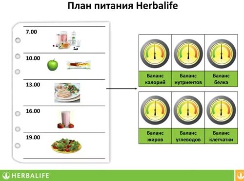 Диета гербалайф