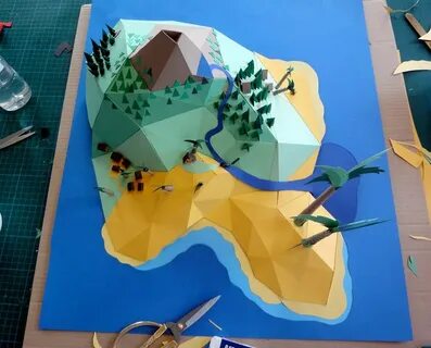 Paper island