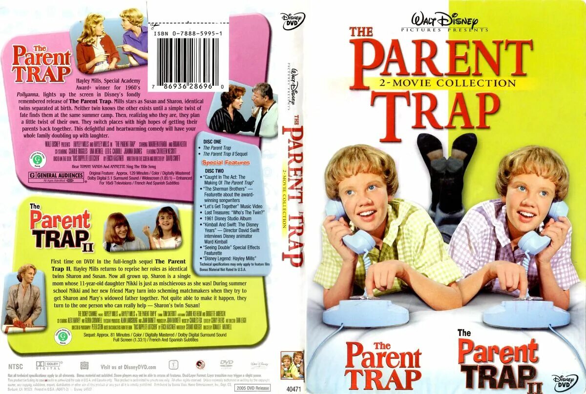 Switched places. ЛОВУШКА для родителей / the parent Trap.