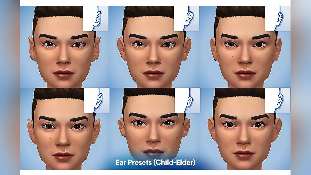 SIMS 4 presets. Симс 4 пресеты ушей. SIMS 4 лица. Симс 4 слайдеры лица. Слайдеры тела