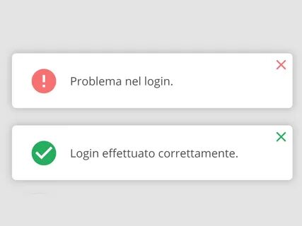 User notification