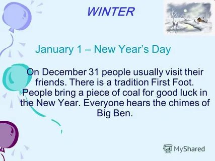 I usually visit