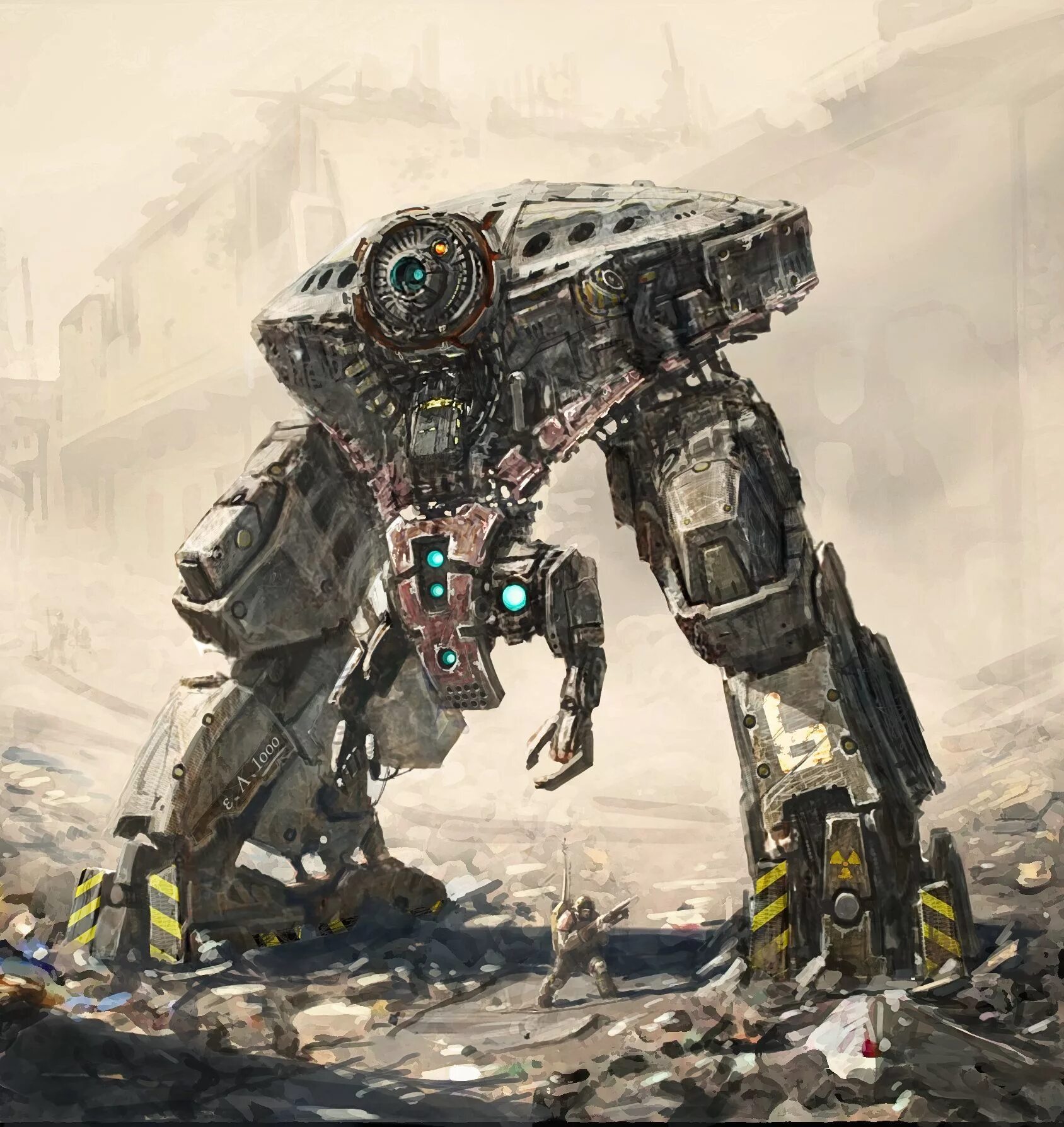 Мусорный робот. Mechwarrior циклоп. battletech cyclops. робот эльбикс циклоп. роботы арты.