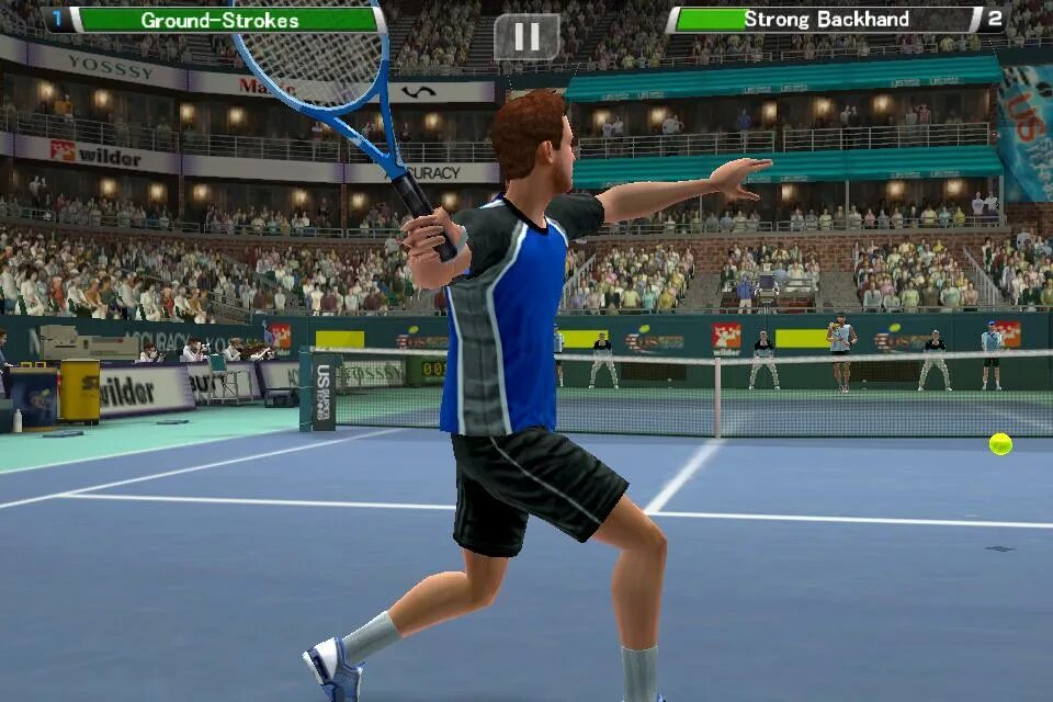 Играть от 5 7. Tennis ps1. Tennis 3 in 1 ps1. Теннис игра андроид. Теннис игра мобильная.