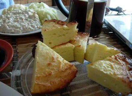 Творожная запеканка с кукурузным крахмалом