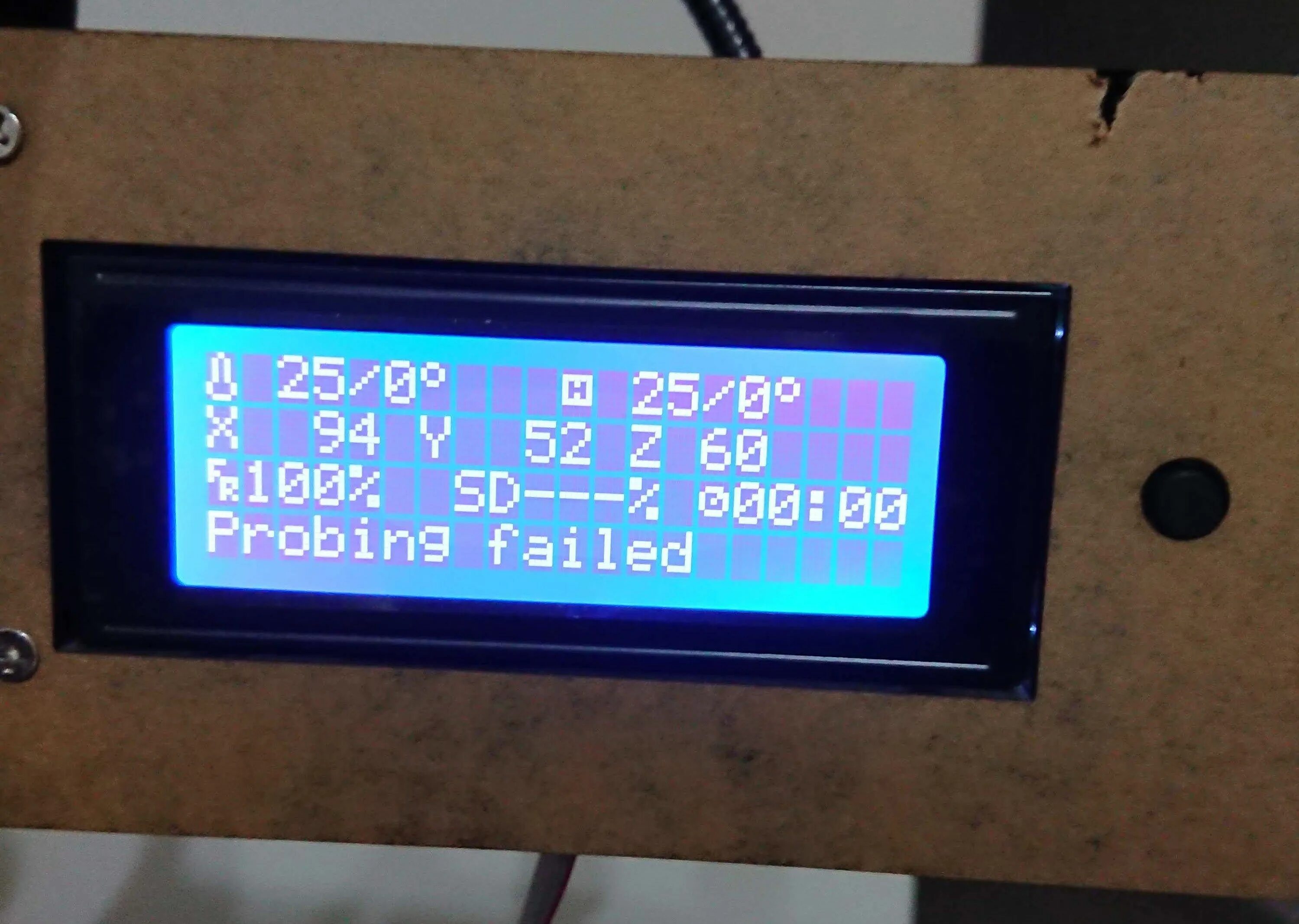 Probing failed. Marlin 3d Printer Firmware. Прошивка Marlin Anet. Marlin экран. Marlin Интерфейс.
