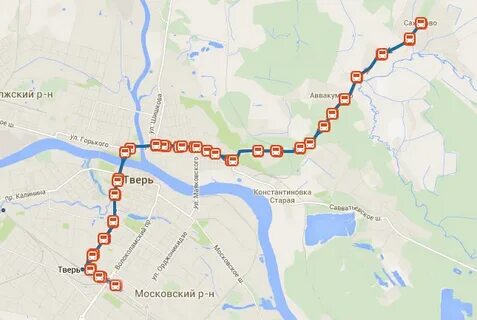Маршрут 36 автобуса спб остановки