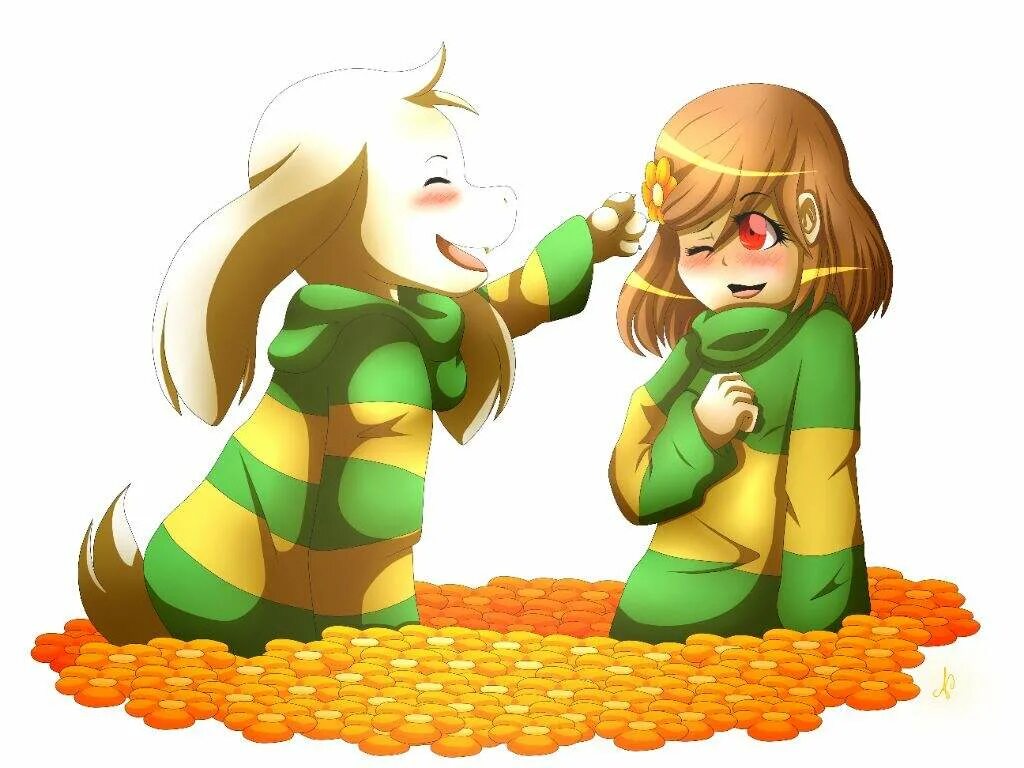 Чипа чара. Андертейл чара и азриэль. undertale asriel и чара. азриэль чара и флауи. андертеил азриэль и чара.