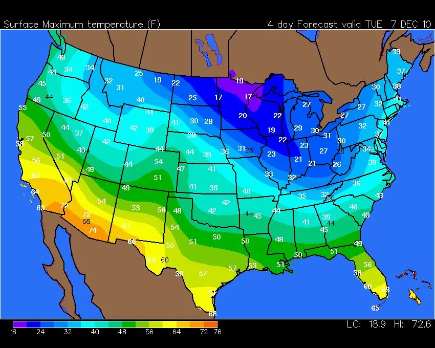 Какая температура воздуха в сша. Среднегодовая температура в США по Штатам. Штаты США карта с климатом. Климатические зоны США. Климатическая карта США.